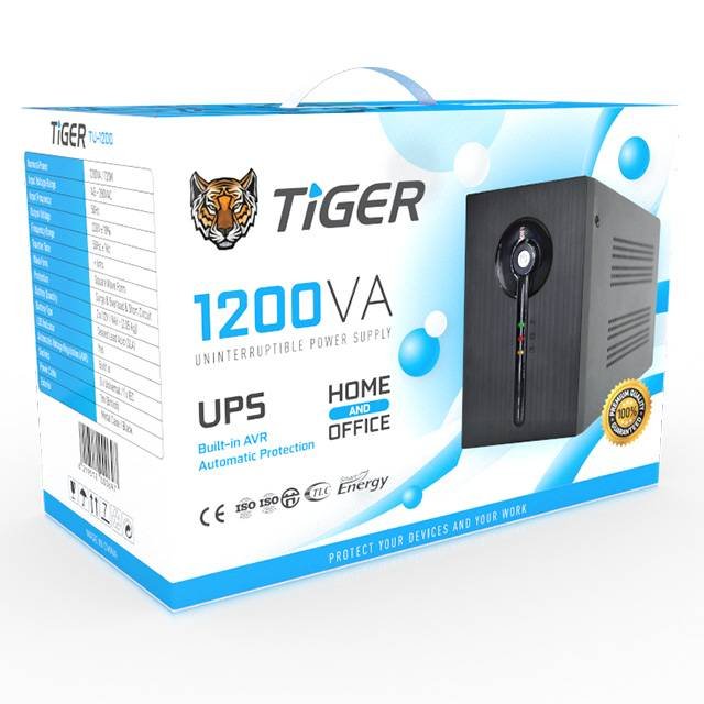 Tiger Offline UPS 1200VA / 720W